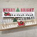 2delige Exclusieve Luxe Houten Kerst Aftelkalender – Magisch