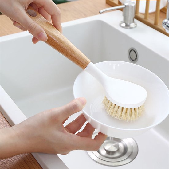 3-delige Multifunctionele Keukenborstels - Duurzaam en Milie