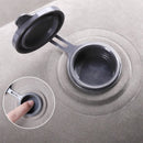 Opblaasbaar voetkussen - 3 hoogtestanden - Grijs