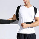 TDR - Houding Correctie Brace - Fysio - Postuur Corrector - Rug Band / Schouder Band - Brace voor rechte rug - Zwart - Maat M