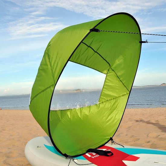 TDR Opvouwbaar Kajak Zeil Groen ⌀108 cm