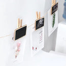 50 Mini Houten Krijtbordjes met Knijpertje voor Decoratie