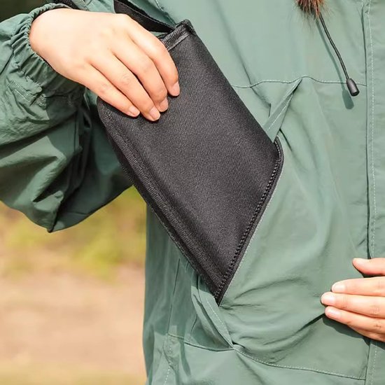 Opvouwbare stoel voor buitenkamperen, etui, opvouwbare minik