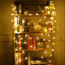 Xtraworks - Led lampjes slinger- decoratieve ster lichtsnoer-werkt op USB-warme kleur 5 meter 30 lampjes