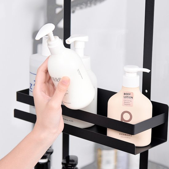 Handdoek badkamer hangmand deurrek dubbele doucheruimte hang