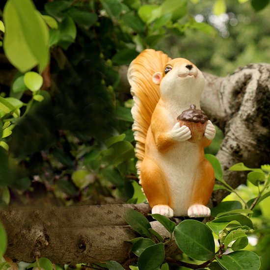 Unikorf Eekhoorn Tuindecoratiehanger 7x15x17cm