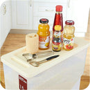 Rijst/Granen Container/Dispenser/ Opbergdoos -15KG inhoud - wit