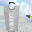 TDR Ronde Waszak 80L met Aluminium Handvat - Grijs