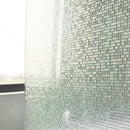 Statische lijmvrije glasfolie 3D schaal-Anti inkijk-Zelfklevend-Zonwerend- Schub - 90x200CM