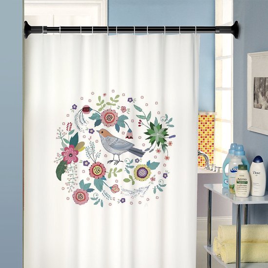 Uittrekbare Kledingkast Hanger- Garderobestang-douchegordijn