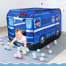 TDR-Kinder auto tent -speelhuistent- opvouwbare tent - Politiewagen 112*70*75CM