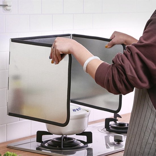 TDR-opvouwbaar spatscherm spatbord- Keuken musthave -Achterw