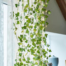 LED lichtsnoer esdoornblad 10m 100 lampjes op batterij