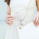 Draagbare USB Ventilator - Oplaadbaar en Mobiel - Wit