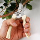 2x Professionele Ergonomische Tuinschaar - Roestvrij Staal