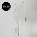 Berkentaklamp 80cm – 50 LED – Decoratieve Taklamp – Warm Wit – Voor Binnen & Buiten – IP43 – Incl. Lampen