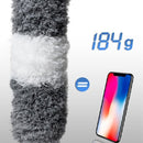 2-in-1 Plumeau en Lamellenreiniger met Uitschuifbare Telesco