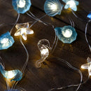 Xtraworks -Schelpen lichtsnoer-Decoratieve Verlichting-2 meter 20 lichten -Fairy Lights-met afstandsbediening
