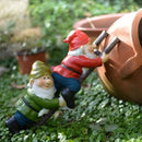 Kabouters die de trap beklimmen - Buiten- en binnendecoratie