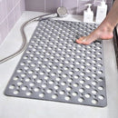 Antislipmat, Veilige en Duurzame Anti-Slip Badmat van Milieuvriendelijk TPE –grijs, 55*88cm