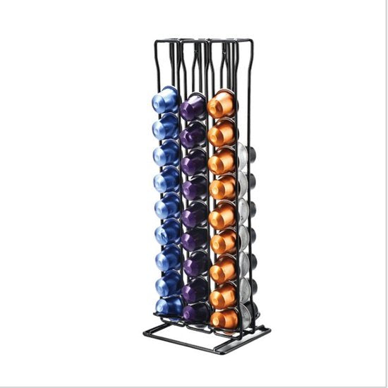TDR - Capsule houder - Staand - Geschikt voor Nespresso en compatible Capsules - Geschikt voor 60 Capsules
