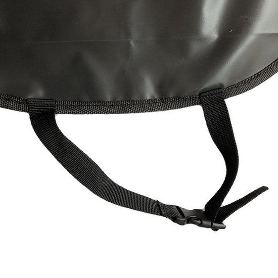 TDR-Autostoelbeschermer - Autostoelhoes – Voorstoelbeschermer – Kick Mat - Stoelhoes -zwart