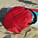 Opvouwbaar kajak zeil - Geschikt voor kajaks, Kano's en opblaasboot - ⌀108 cm - Rood