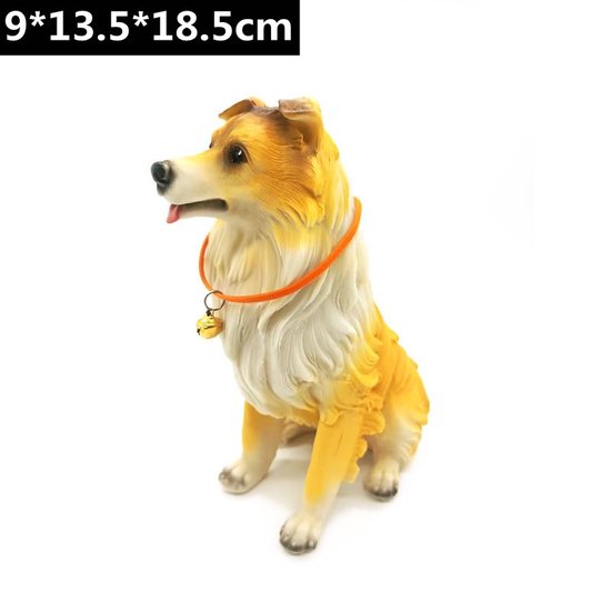 Betoverende Sheltie Harsdecoratie - Een Charmante Toevoeging aan je Interieur-9x13.5x18.5cm