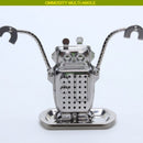 RVS Robot Theezeefje – Herbruikbaar Theeaccessoire