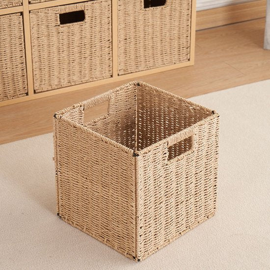 Rotan Opbergdoos - Een Stijlvolle en Praktische Oplossing voor Thuis 25*25*25cm