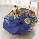 TDR-Opvouwbaar bloem paraplu - Zonbescherming Anti-Uv UPF50