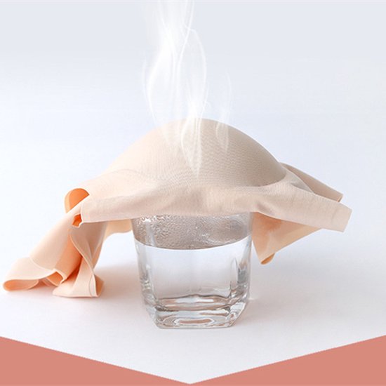 Beige Softstretch BH zonder Beugel - Voorgevormd M