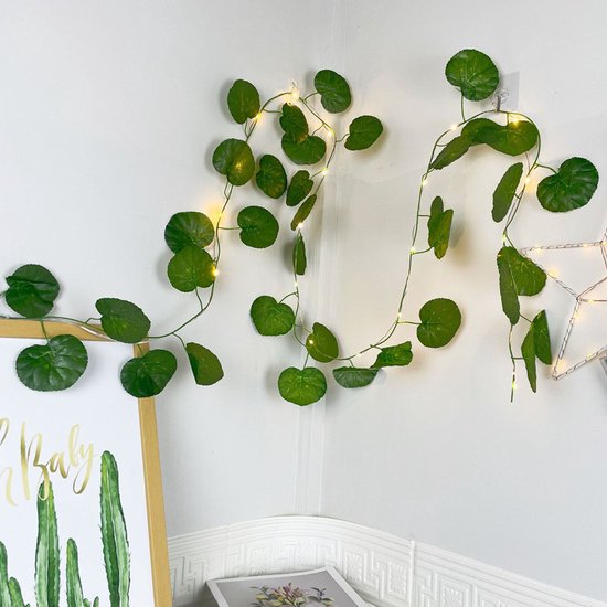 Begoniablad Lichtslinger - 20 LED - 2m - Batterij