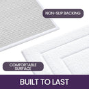 Absorberende Badkamer Vloermat – Verdikt, Anti-slip, Bruin – 40x60cm – Luxe Deurmat voor Badkamer & Toilet