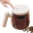 Automatische Roerbeker 400 ml – USB-oplaadbaar – Wit