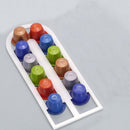 Koffiecapsules Opbergrek - Geschikt voor 12 Capsules Wit