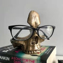 brillenstandaard - brillenhouder -schedel-Goud