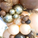 102-delig ballonnenboog goudtinten - verjaardag & jubileum