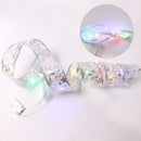 2 Stuks LED Kerstboom Licht Lint- 2m 20 Lichtjes-werkt op Batterij(incl. Batterijen)-kerstdecoratie-Multicolour-zilver