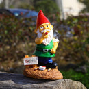 Unikorf Tuinkabouter: Verboden rooksymbool 8.5x7.2x14CM