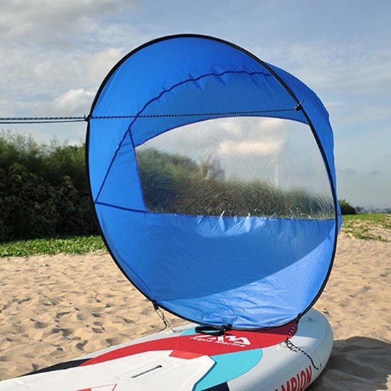 Opvouwbaar kajakzeil - Geschikt voor kajaks en kano's - Blau