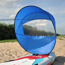 Opvouwbaar kajakzeil - Geschikt voor kajaks en kano's - Blau