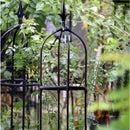 Zwart Klimplantenrek Obelisk 110cm - Duurzaam en Stijlvol