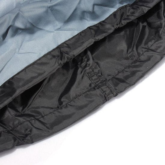 Bescherm je barbecue in stijl met de Waterdichte BBQ Beschermhoes inclusief Opbergtas - 71x190x117cm - Zwart