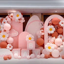 105 Stuks Ballonketting Set - Madelief Ballonnenboog