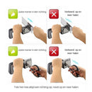 4 in 1 Messenslijper – Messen en scharen slijpen met 4 level slijpers – Simpel en snel in gebruik met vlijmscherp resultaat zonder slijpsteen – Kunststof – Zwart