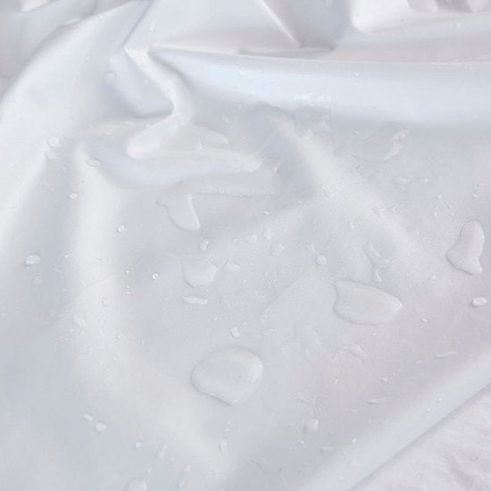 Matrashoes - Ademend & Antibacterieel - Waterdicht - Bescherm uw matras tegen vloeistoffen & allergieën - 90x200cm - Wit