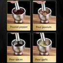 Roestvrij Vijzel met Stamper - Kruidenvermaler 12.6x12x8.8CM