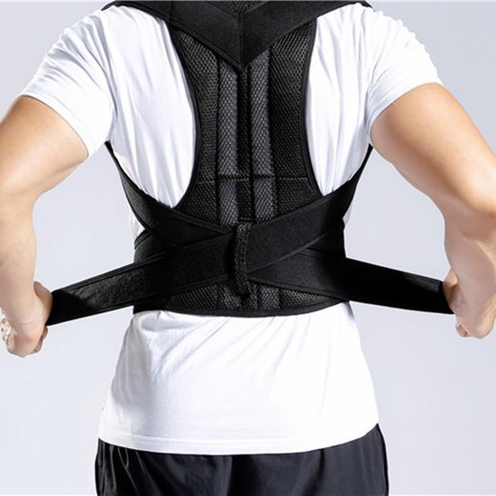 Houding Correctie Brace - Postuur Corrector - Zwart XXL