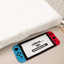 Uniek game thema Vloerkleed - Verrijk Je Interieur met Gamerspassie -Antislip, Comfortabel & Duurzaam-Rood en blauw 50*120cm